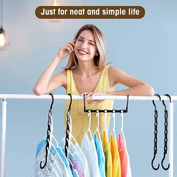hangers & racks 10 pack clothes organizer closet space saving save plastic hanger hook robe hookstrousers rack black
hangers & racks 10 pack clothes organizer closet space saving save plastic hanger hook robe hookstrousers rack black