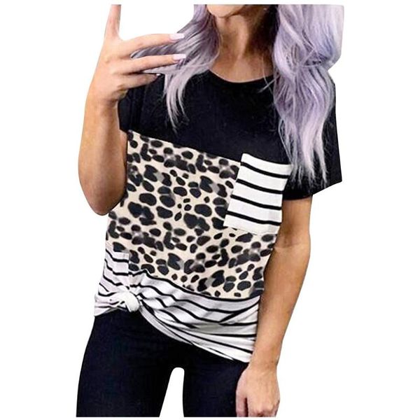 plus size blouse womens leopard colorblock summer striped pocket short sleeve casual o neck #lr3 women's blouses & shirts, White
plus size blouse womens leopard colorblock summer striped pocket short sleeve casual o neck #lr3 women's blouses & shirts, White