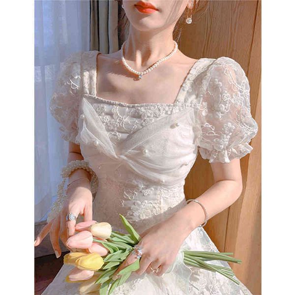casual dresses women summer french elegant slim sweet embroidery lace mesh midi korean fashion beads organza patchwork long bzyb, Black;gray
casual dresses women summer french elegant slim sweet embroidery lace mesh midi korean fashion beads organza patchwork long bzyb, Black;gray