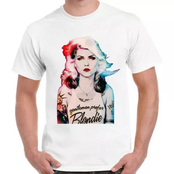 blondie gentlemen prefers blondie debbie harry icon vintage retro t shirt 2446, White;black
blondie gentlemen prefers blondie debbie harry icon vintage retro t shirt 2446, White;black