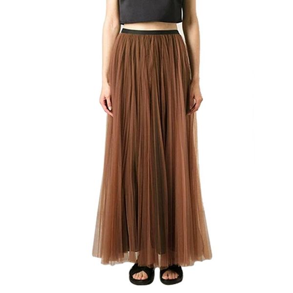 skirts brand fashion women luxury summer elegant high waist solid color puffy mesh midi skirt, Black
skirts brand fashion women luxury summer elegant high waist solid color puffy mesh midi skirt, Black