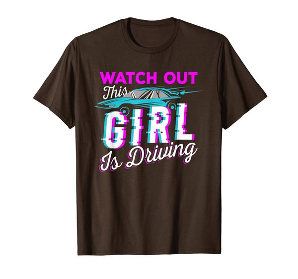 Watch Out This Girl is Driving Funny design for New Drivers T-Shirt, Mainly pictures
Watch Out This Girl is Driving Funny design for New Drivers T-Shirt, Mainly pictures