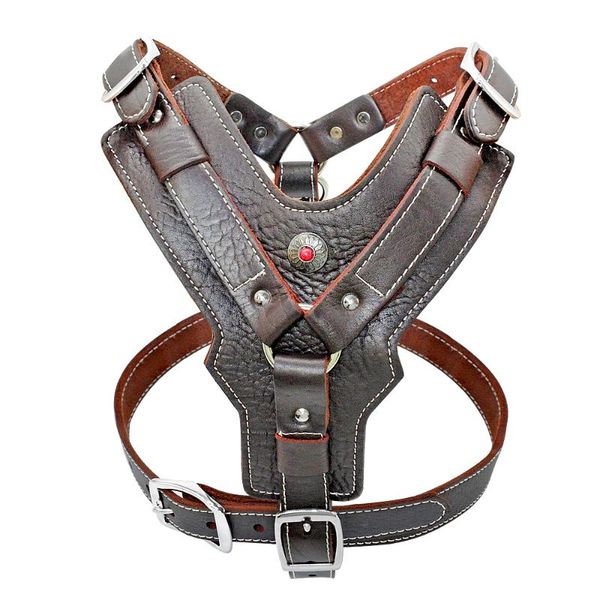dog collars & leashes genuine leather harness large dogs pet training vest with quick control handle adjustable for labrador pitbull
dog collars & leashes genuine leather harness large dogs pet training vest with quick control handle adjustable for labrador pitbull