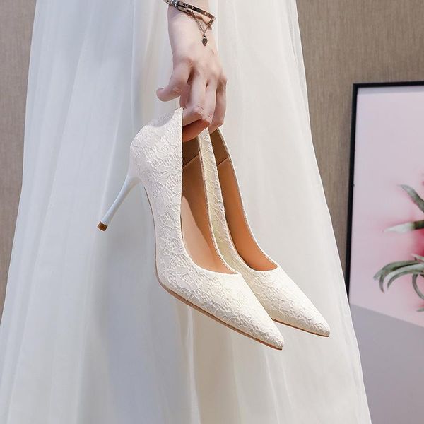 dress shoes 31-43 white wedding red lace bridesmaid high heels women's pointed thin bridal, Black
dress shoes 31-43 white wedding red lace bridesmaid high heels women's pointed thin bridal, Black