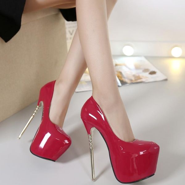 dress shoes europe and the united states fashion high heels nightclub exquisite match waterproof platform women's shoes., Black
dress shoes europe and the united states fashion high heels nightclub exquisite match waterproof platform women's shoes., Black