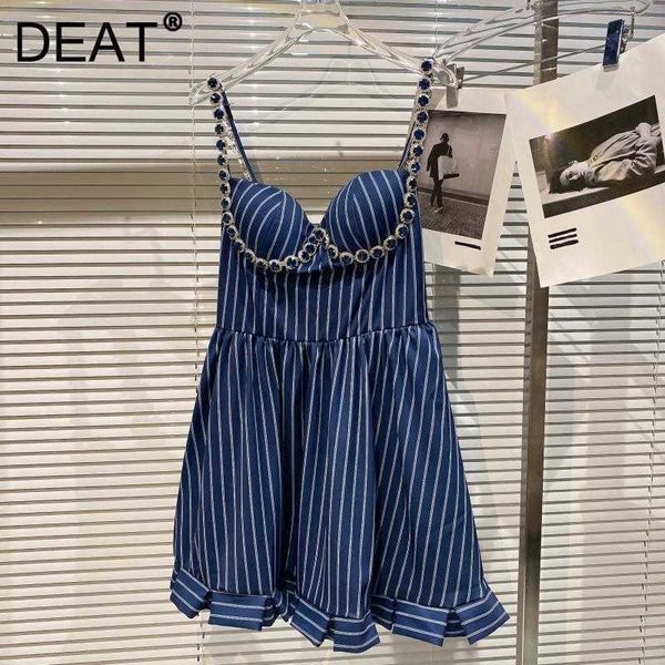 deat women sling striped dress square collar sleeveless lady temperament fashion spring summer 11d1078 210709, Black;gray
deat women sling striped dress square collar sleeveless lady temperament fashion spring summer 11d1078 210709, Black;gray