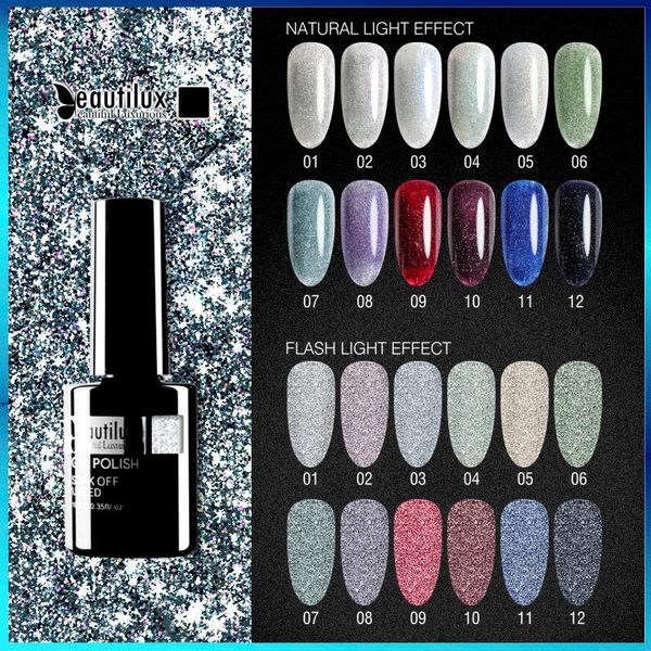 beautilux reflective gel polish uv led bling glitter diamond semi permanent nails art gels varnish lacquer diy manicure 10ml nail, Red;pink
beautilux reflective gel polish uv led bling glitter diamond semi permanent nails art gels varnish lacquer diy manicure 10ml nail, Red;pink