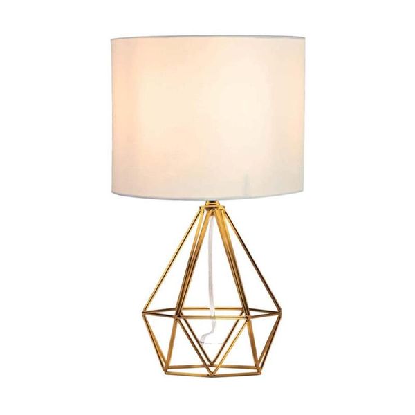 table lamps modern golden metal base decorative bedside lamp, lamp with white cylinder fabric lampshade for living room bedroom
table lamps modern golden metal base decorative bedside lamp, lamp with white cylinder fabric lampshade for living room bedroom