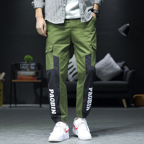 8drt men army green pants color block patchwork multi-pocket cargo harem streetwear cotton trousers harajuku jogger sweatpant wzef, Black
8drt men army green pants color block patchwork multi-pocket cargo harem streetwear cotton trousers harajuku jogger sweatpant wzef, Black