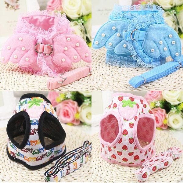 dog collars & leashes angle wing pet harness vest no pull adjustable beading chihuahua puppy cat leash set for small medium dogs perro
dog collars & leashes angle wing pet harness vest no pull adjustable beading chihuahua puppy cat leash set for small medium dogs perro