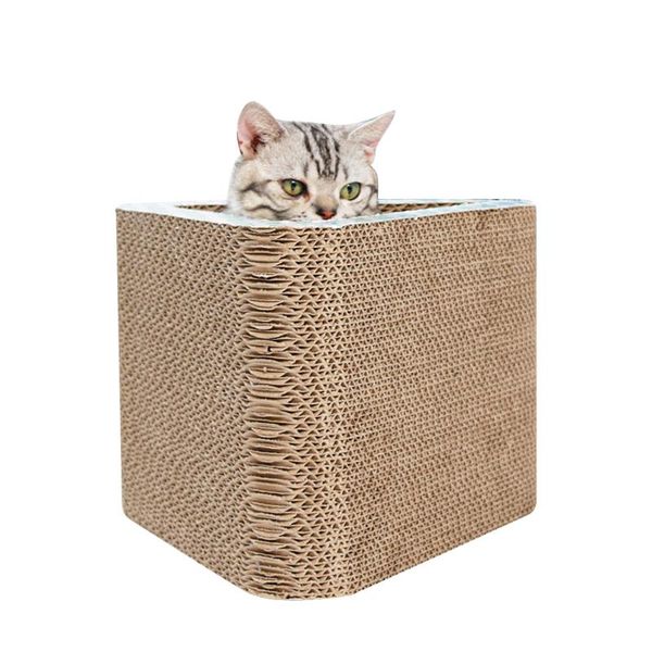 cat toys corrugated scratch board pad grinding nails interactive protecting furniture toy large size catw scratcher cardboard
cat toys corrugated scratch board pad grinding nails interactive protecting furniture toy large size catw scratcher cardboard