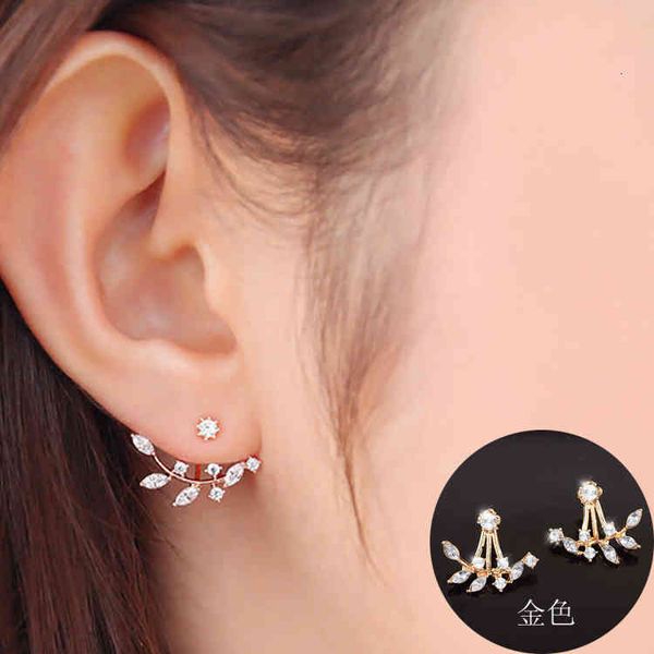 charms ear stud clip rings korean fashion girl jewelry leaf branch back hanging rhinestone, Golden
charms ear stud clip rings korean fashion girl jewelry leaf branch back hanging rhinestone, Golden