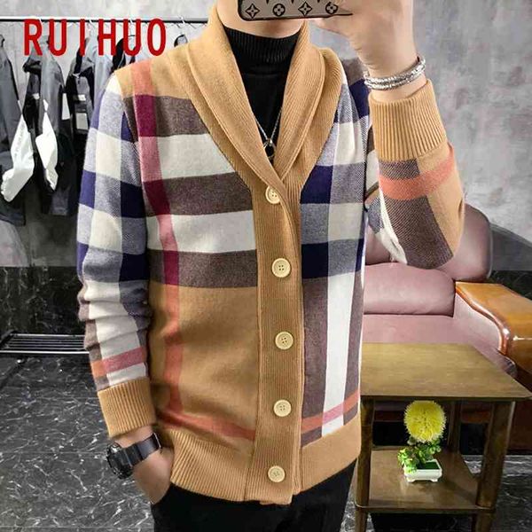 ruihuo cardigan fashion knitted clothing harajuku mens jumpers sweaters m-2xl 2021 autumn winter new, Black;white
ruihuo cardigan fashion knitted clothing harajuku mens jumpers sweaters m-2xl 2021 autumn winter new, Black;white
