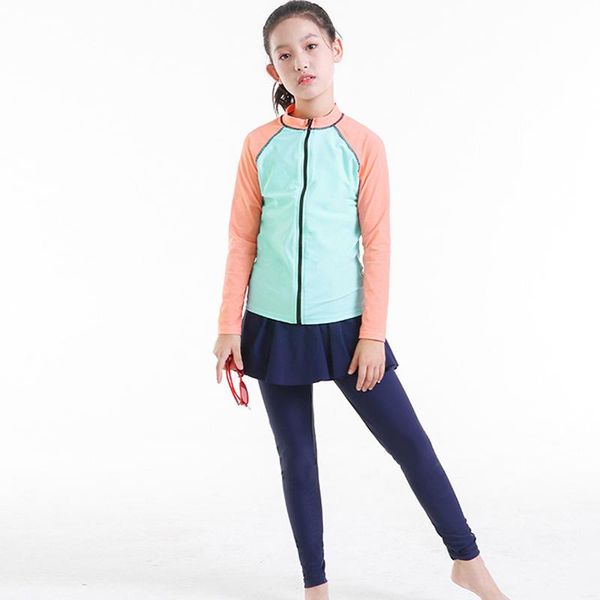 teenager girls rash guards swimwear 3 pieces long sleeve jacket bra pants solid surfing bathing suits rashguard wetsuits 2021 one-pieces, Black
teenager girls rash guards swimwear 3 pieces long sleeve jacket bra pants solid surfing bathing suits rashguard wetsuits 2021 one-pieces, Black