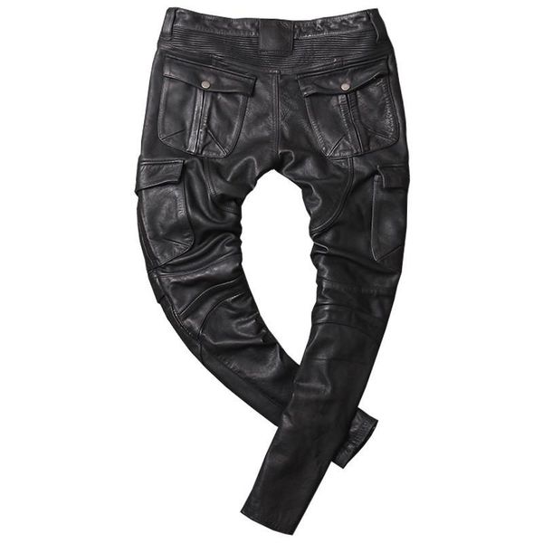 vintage grey pants men american casual style motorcycle leather trousers plus size 4xl genuine thick cowhide, Black
vintage grey pants men american casual style motorcycle leather trousers plus size 4xl genuine thick cowhide, Black