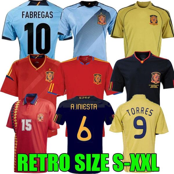 final 1994 1996 2008 2010 2012 spain retro soccer jersey fabregas xavi luis ensrique xavi alonso iniesta pique torres camiseta de fútbol, Black;yellow
final 1994 1996 2008 2010 2012 spain retro soccer jersey fabregas xavi luis ensrique xavi alonso iniesta pique torres camiseta de fútbol, Black;yellow