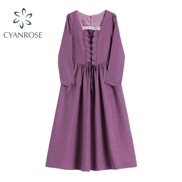 purple dress women autumn long sleeve square colla high waist korean casual retro elegant party slim female a line dresses 210515, Black;gray
purple dress women autumn long sleeve square colla high waist korean casual retro elegant party slim female a line dresses 210515, Black;gray