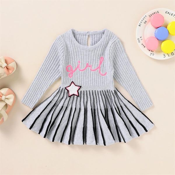 girl's dresses baby girls casual long sleeve knitted dress fashion letter embroidery o-neck a-line princess toddlers party, Red;yellow
girl's dresses baby girls casual long sleeve knitted dress fashion letter embroidery o-neck a-line princess toddlers party, Red;yellow