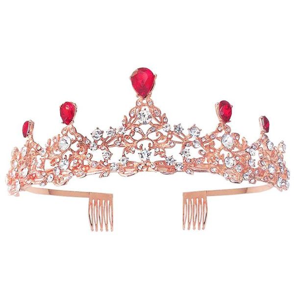 hair clips & barrettes k3nd red baroque royal queen gold wedding crown crystal princess tiara headbands, Golden;silver
hair clips & barrettes k3nd red baroque royal queen gold wedding crown crystal princess tiara headbands, Golden;silver