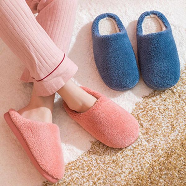 slippers women warm plush non-slip soft home cotton shoes female couple concise comfortable plus size indoor flats lady footwear, Black
slippers women warm plush non-slip soft home cotton shoes female couple concise comfortable plus size indoor flats lady footwear, Black