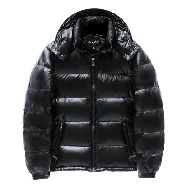 men's hoodie, white duck down short coat, shiny fashion windbreaker, leisure, autumn and winter, Black
men's hoodie, white duck down short coat, shiny fashion windbreaker, leisure, autumn and winter, Black