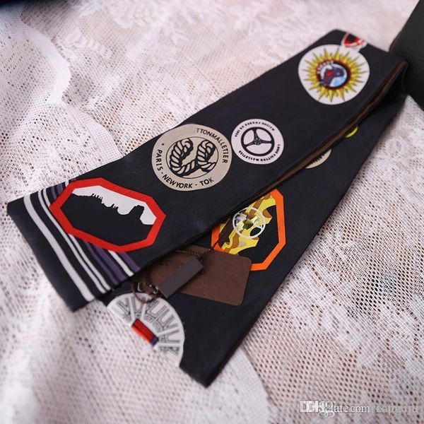 fashion print small rectangle scarf headband brand silk scarves female can for handbags, Blue;gray
fashion print small rectangle scarf headband brand silk scarves female can for handbags, Blue;gray