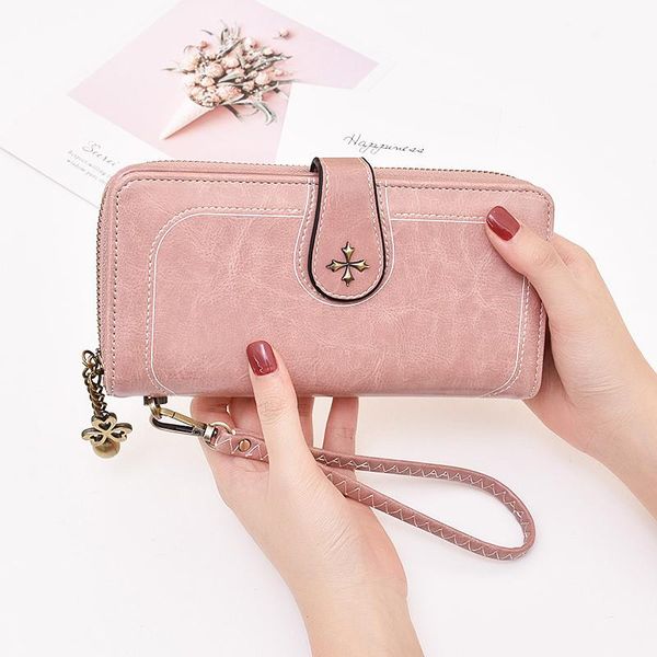 purse wallet women's long 2021 fashion zipper korean multi-functional large capacity handbag, White
purse wallet women's long 2021 fashion zipper korean multi-functional large capacity handbag, White