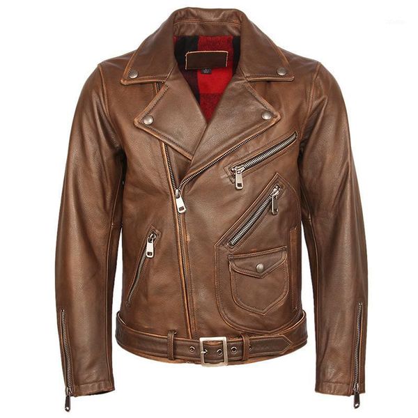 men's leather men's & faux vintage motorcycle jacket men thick natural cowhide moto genuine coat winter m457, Black
men's leather men's & faux vintage motorcycle jacket men thick natural cowhide moto genuine coat winter m457, Black