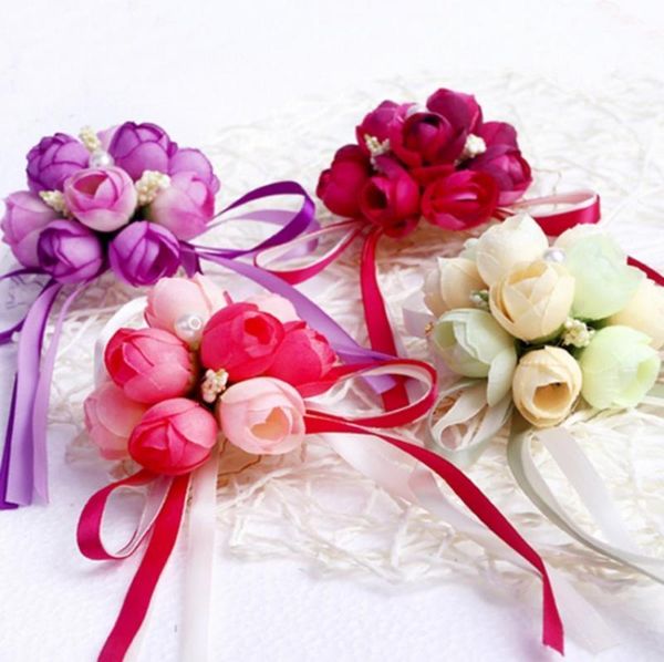 decorative flowers & wreaths boutonniere wrist corsage wedding bridesmaid bracelet tiny rose buds party prom artificial flower hand
decorative flowers & wreaths boutonniere wrist corsage wedding bridesmaid bracelet tiny rose buds party prom artificial flower hand