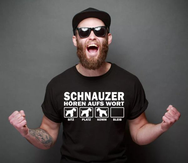 SALE Schnauzer Hear Word Dog Shirt Dog Motif Unisex T-Shirt 3XL Black, Mainly pictures
SALE Schnauzer Hear Word Dog Shirt Dog Motif Unisex T-Shirt 3XL Black, Mainly pictures