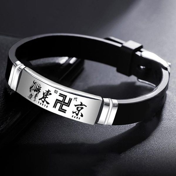 charm bracelets 16 styles anime collection tokyo revengers stainless steel bracelet titanium elbow wristband, Golden;silver
charm bracelets 16 styles anime collection tokyo revengers stainless steel bracelet titanium elbow wristband, Golden;silver