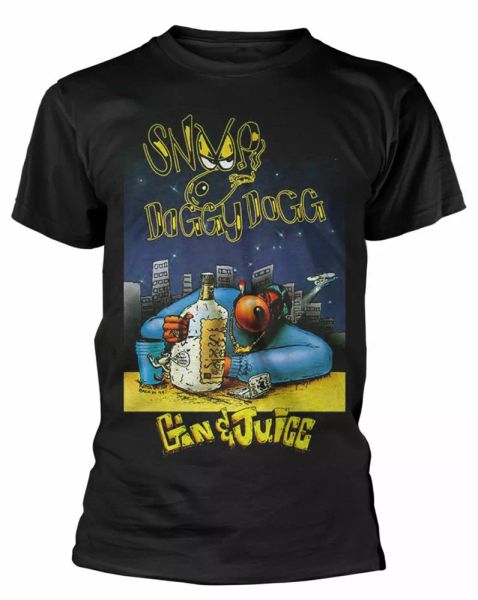 official snoop doggy dogg t shirt gin & juice black mens classic rap tee, White;black
official snoop doggy dogg t shirt gin & juice black mens classic rap tee, White;black
