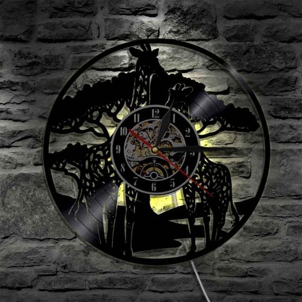 wall clocks giraffes family clock african animal home decor record vintage safari baby room nursery modern
wall clocks giraffes family clock african animal home decor record vintage safari baby room nursery modern