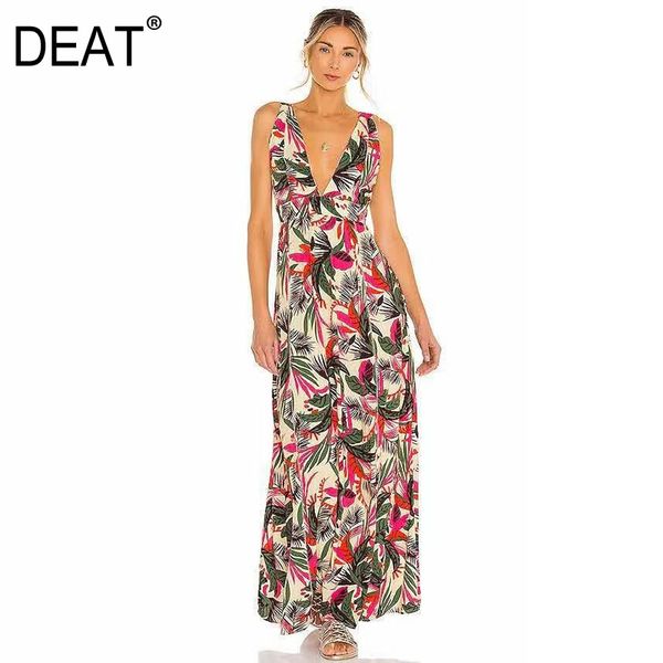 women color patchwork printing hollow draw back dress v-neck sleeveless slim fit fashion tide summer 7d00802 210421, Black;gray
women color patchwork printing hollow draw back dress v-neck sleeveless slim fit fashion tide summer 7d00802 210421, Black;gray