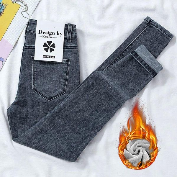 stretch high waist women jeans slim skinny thick winter denim pencil pants female trousers n0068 women's, Blue
stretch high waist women jeans slim skinny thick winter denim pencil pants female trousers n0068 women's, Blue