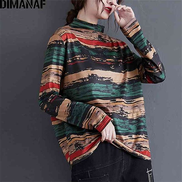 dimanaf plus size women t-shirt long sleeve tunic tee vintage print cotton knitting loose winter tshirt thin women clothing 210406, White
dimanaf plus size women t-shirt long sleeve tunic tee vintage print cotton knitting loose winter tshirt thin women clothing 210406, White