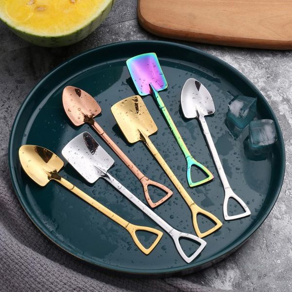 spoons creative retro shovel coffee spoon stainless steel dessert watermelon ice cream tip flat
spoons creative retro shovel coffee spoon stainless steel dessert watermelon ice cream tip flat