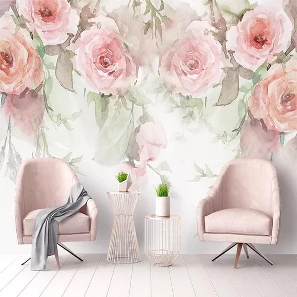 custom po wall paper rose flowers hand painted watercolor 3d murals self adhesive wallpaper living room bedroom modern wallpapers
custom po wall paper rose flowers hand painted watercolor 3d murals self adhesive wallpaper living room bedroom modern wallpapers