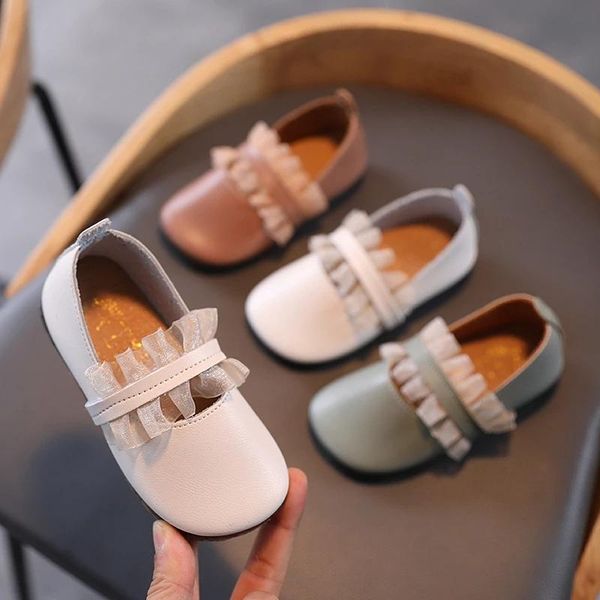 little monkey girls leather shoes 2021 spring autumn korean sweet lace princess non slip soft sole single flat, Black;grey
little monkey girls leather shoes 2021 spring autumn korean sweet lace princess non slip soft sole single flat, Black;grey