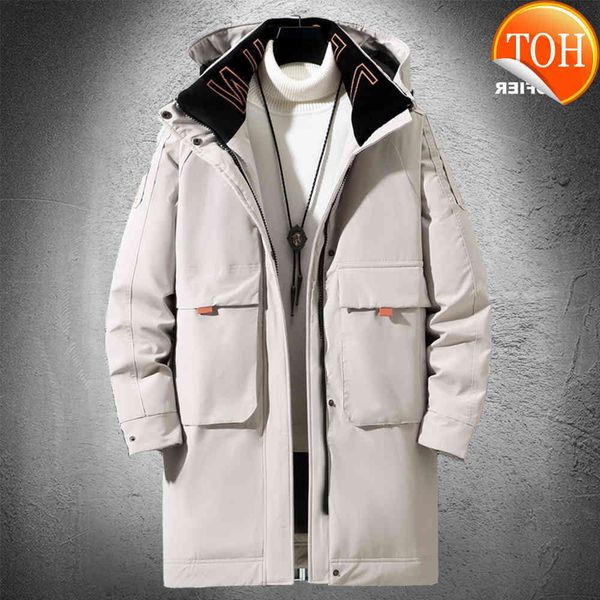 down parkas jacket men -20degree winter thick warm white duck jackets hooded windbreaker fashion 2021 hombre coat oversized, Black 
down parkas jacket men -20degree winter thick warm white duck jackets hooded windbreaker fashion 2021 hombre coat oversized, Black
