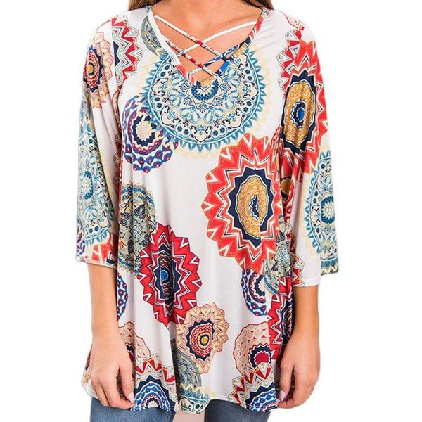 women's t-shirt arrival indie folk t shirt 2021 summer v-neck loosen lady three quarter sleeves cotton european favorite, White
women's t-shirt arrival indie folk t shirt 2021 summer v-neck loosen lady three quarter sleeves cotton european favorite, White