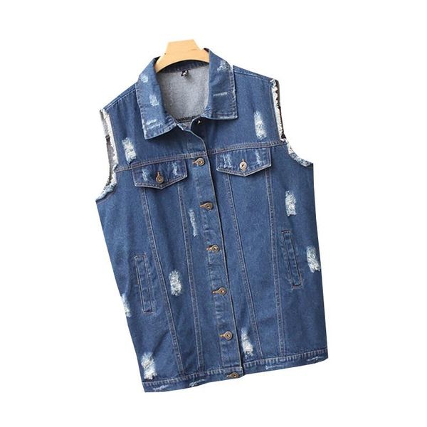 women's vests rlyaeiz spring autumn denim vest 2021 fashion casual solid slim hole basic sleeveless jeans jackets coats, Black;white
women's vests rlyaeiz spring autumn denim vest 2021 fashion casual solid slim hole basic sleeveless jeans jackets coats, Black;white