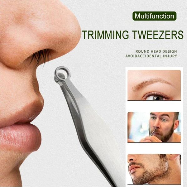universal round head tweezers nose hair trimming 1/2pcs stainless steel 9.4x1.3cm ear trimmer electric & trimmers
universal round head tweezers nose hair trimming 1/2pcs stainless steel 9.4x1.3cm ear trimmer electric & trimmers