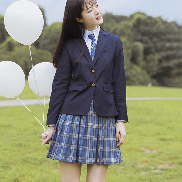 clothing sets jk suit women's jacket japanese uniforms for plaid rock school girls uniform anime, White
clothing sets jk suit women's jacket japanese uniforms for plaid rock school girls uniform anime, White