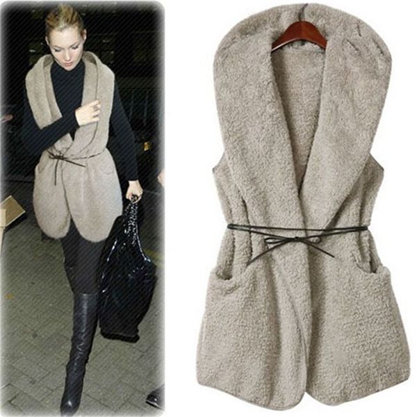 women's vests fashion hoodies coat waistcoat winter women faux fur warm long outwear sleeveless jackets ladies girl hooded w60 1zh, Black;white
women's vests fashion hoodies coat waistcoat winter women faux fur warm long outwear sleeveless jackets ladies girl hooded w60 1zh, Black;white