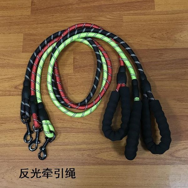 pet dog traction rope medium and large dogs lengthened 1.5m hand reflective round chain luminous collars & leashes
pet dog traction rope medium and large dogs lengthened 1.5m hand reflective round chain luminous collars & leashes