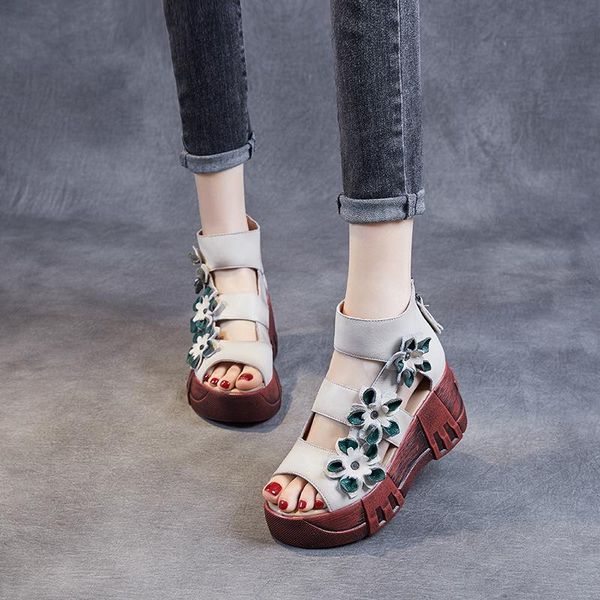 dress shoes yourseason genuine leather ladies high heels sandals zip floral wedges handmade 2021 concise women platform vintage, Black
dress shoes yourseason genuine leather ladies high heels sandals zip floral wedges handmade 2021 concise women platform vintage, Black
