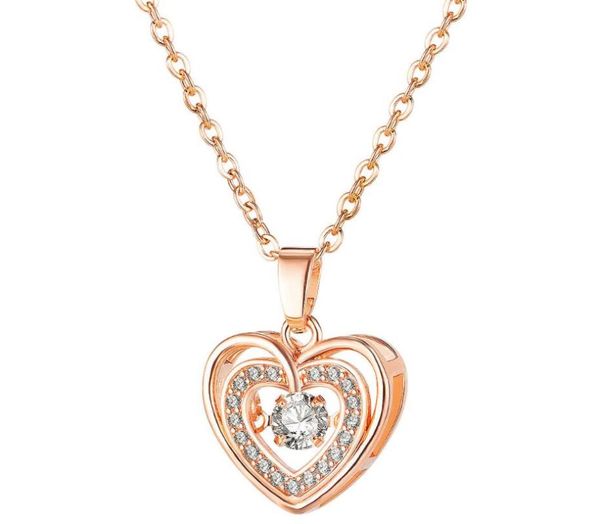 pendant necklaces women girls shiny cubic zirconia heart-shaped love heart necklace female simple heart-to-heart titanium steel clavicle, Silver
pendant necklaces women girls shiny cubic zirconia heart-shaped love heart necklace female simple heart-to-heart titanium steel clavicle, Silver