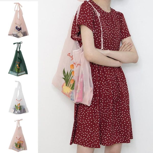 shopping bags fashion women outdoor ladies portable embroidery casual mesh bag reusable
shopping bags fashion women outdoor ladies portable embroidery casual mesh bag reusable