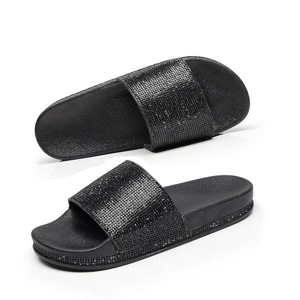 size 41 bling women summer shoes slipper casual flat fashion women's sandal slides eva comfy soft woman slippers, Black
size 41 bling women summer shoes slipper casual flat fashion women's sandal slides eva comfy soft woman slippers, Black